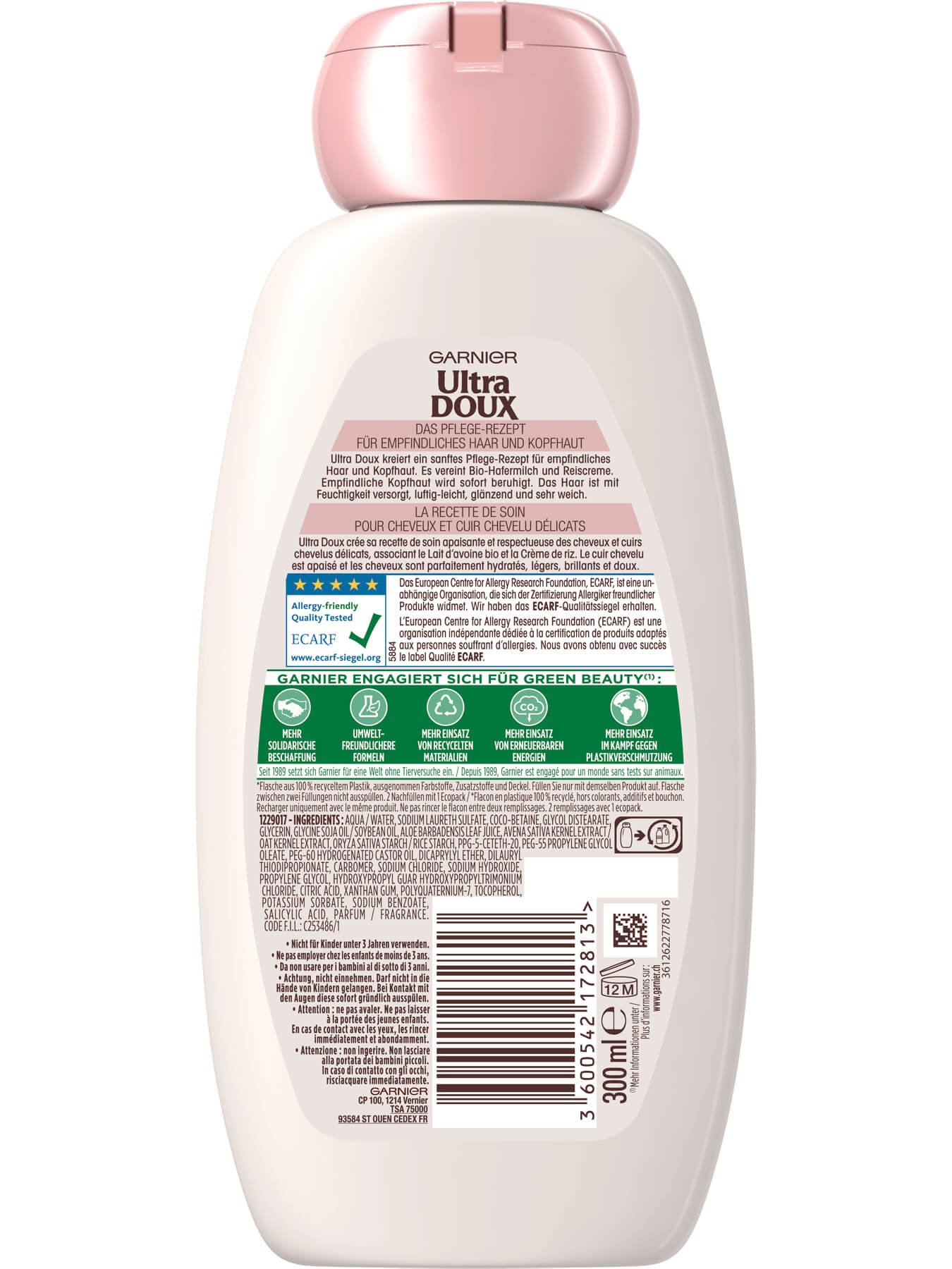 Avoine Shampoo Back